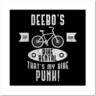 Deebo's Bike Rentals Vintage That's My Bike Posters and Art